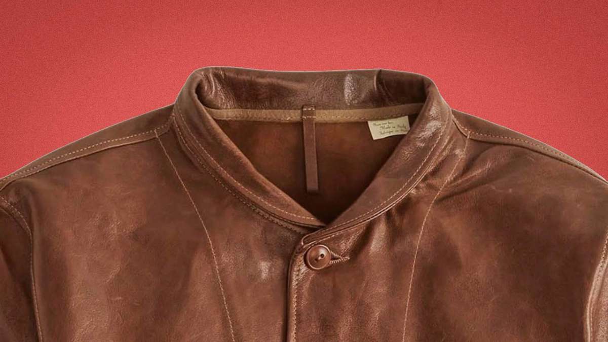 Levis Vintage Reissue of Albert Einsteins Iconic Leather Jacket 6