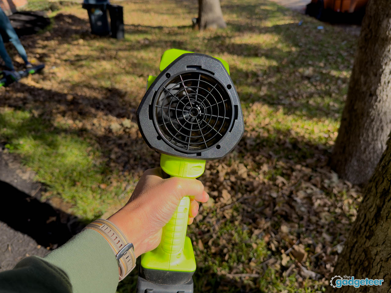 OGERY Brushless Leaf Blower Cordless with Lights the gadgeteer 14