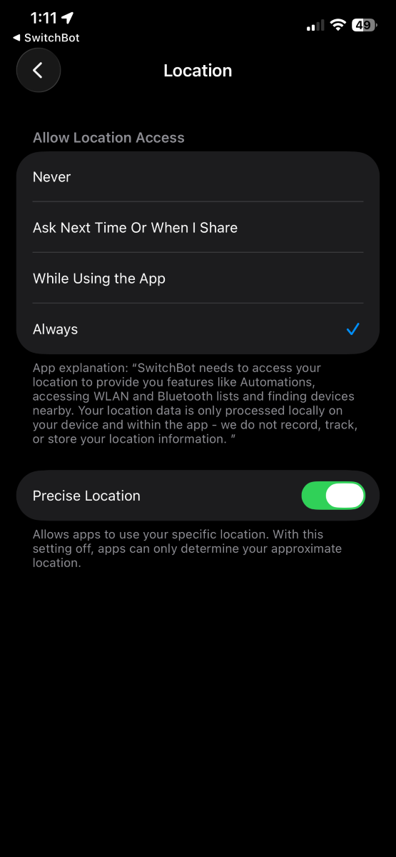 SwichBot Safety Alarm 18