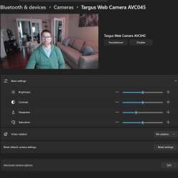 Targus HDWebcam 16 Targus Screenshot 01