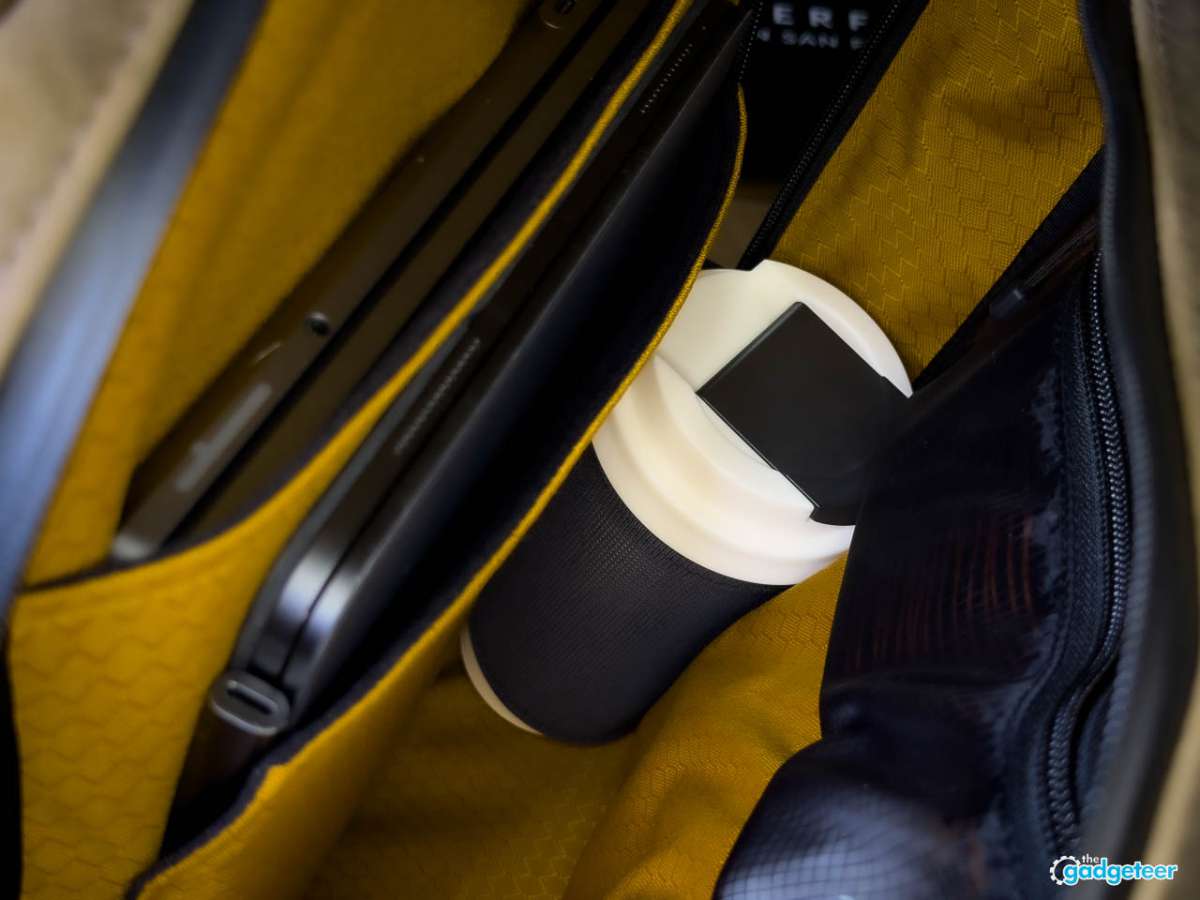 WaterField Bowery Leather Backpack Review the gadgeteer 10