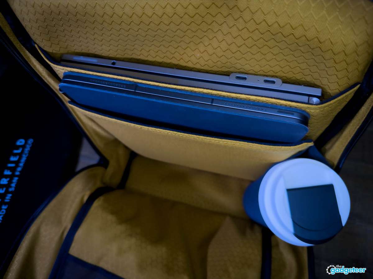 WaterField Bowery Leather Backpack Review the gadgeteer 12