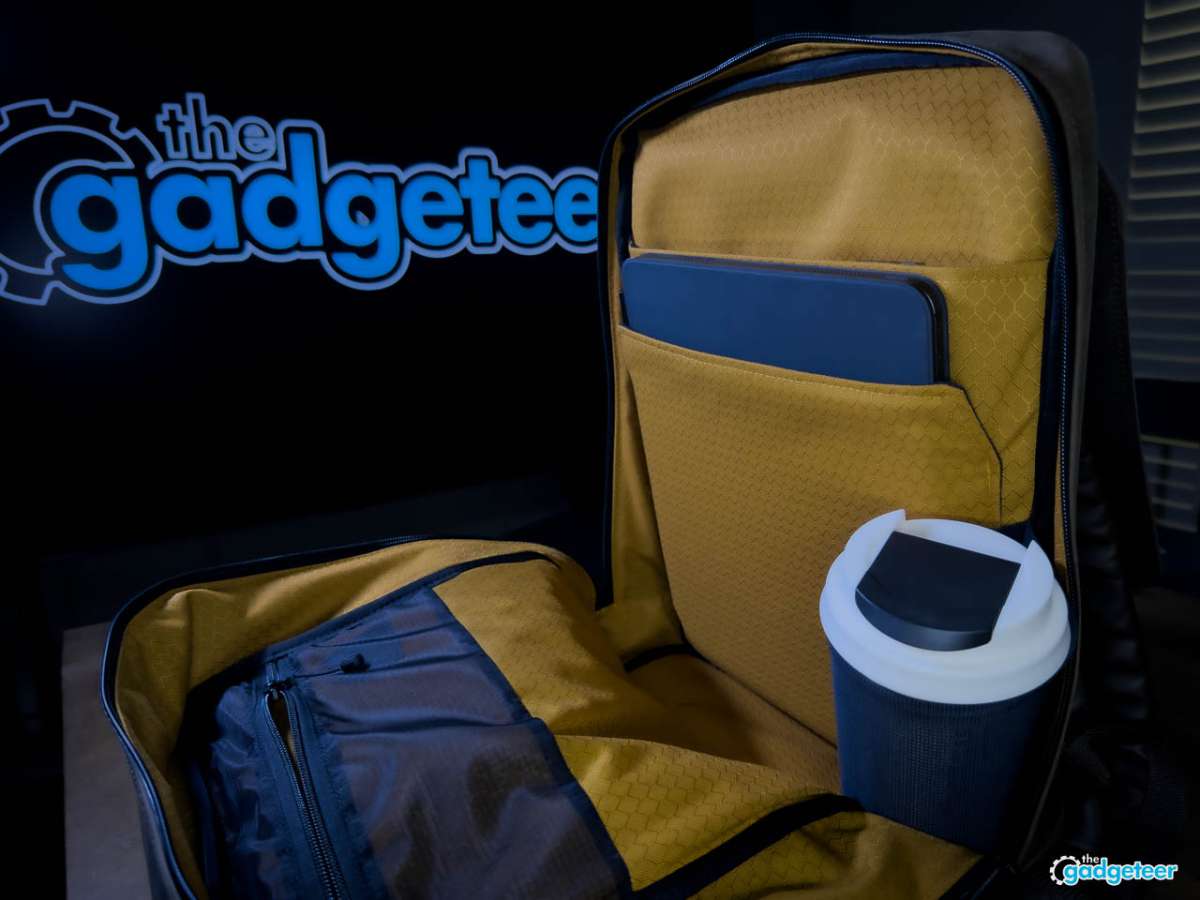 WaterField Bowery Leather Backpack Review the gadgeteer 13