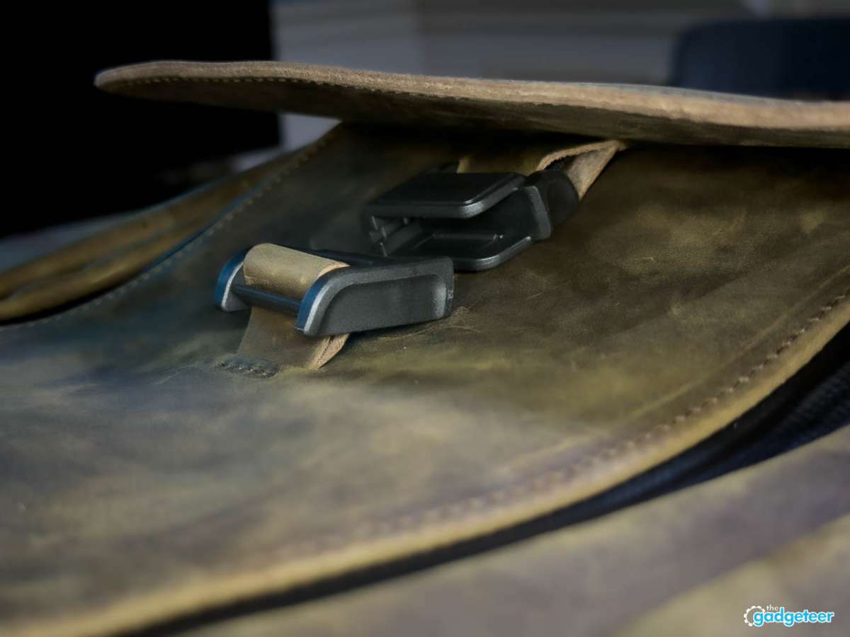 WaterField Bowery Leather Backpack Review the gadgeteer 26