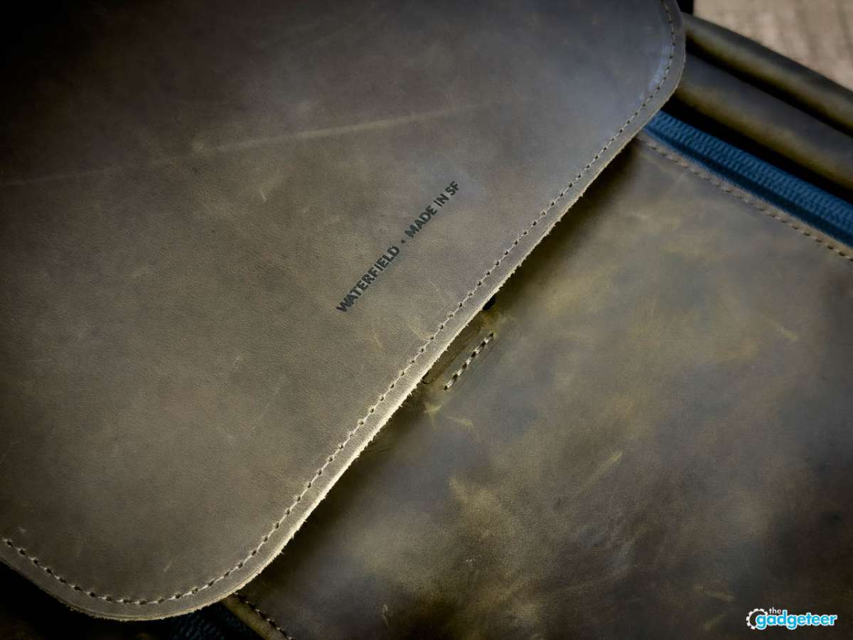 WaterField Bowery Leather Backpack Review the gadgeteer 29