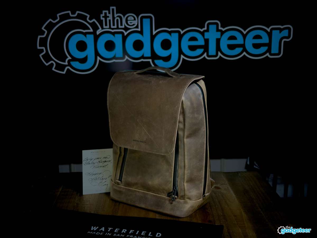 WaterField Bowery Leather Backpack Review the gadgeteer 32