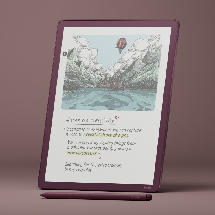 kindle color Scribe 4