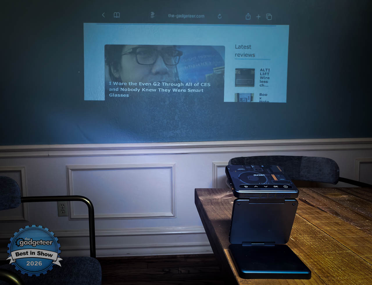 Aurzen ZIP Cyber Edition CES 2026 the gadgeteer 4