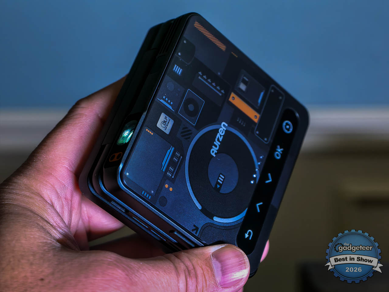 Aurzen ZIP Cyber Edition CES 2026 the gadgeteer