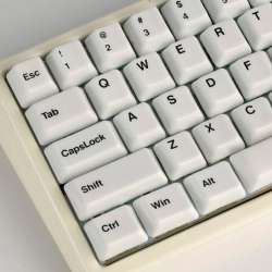 Cerakey Peak 60 Ceramic Keyboard Case Kit White