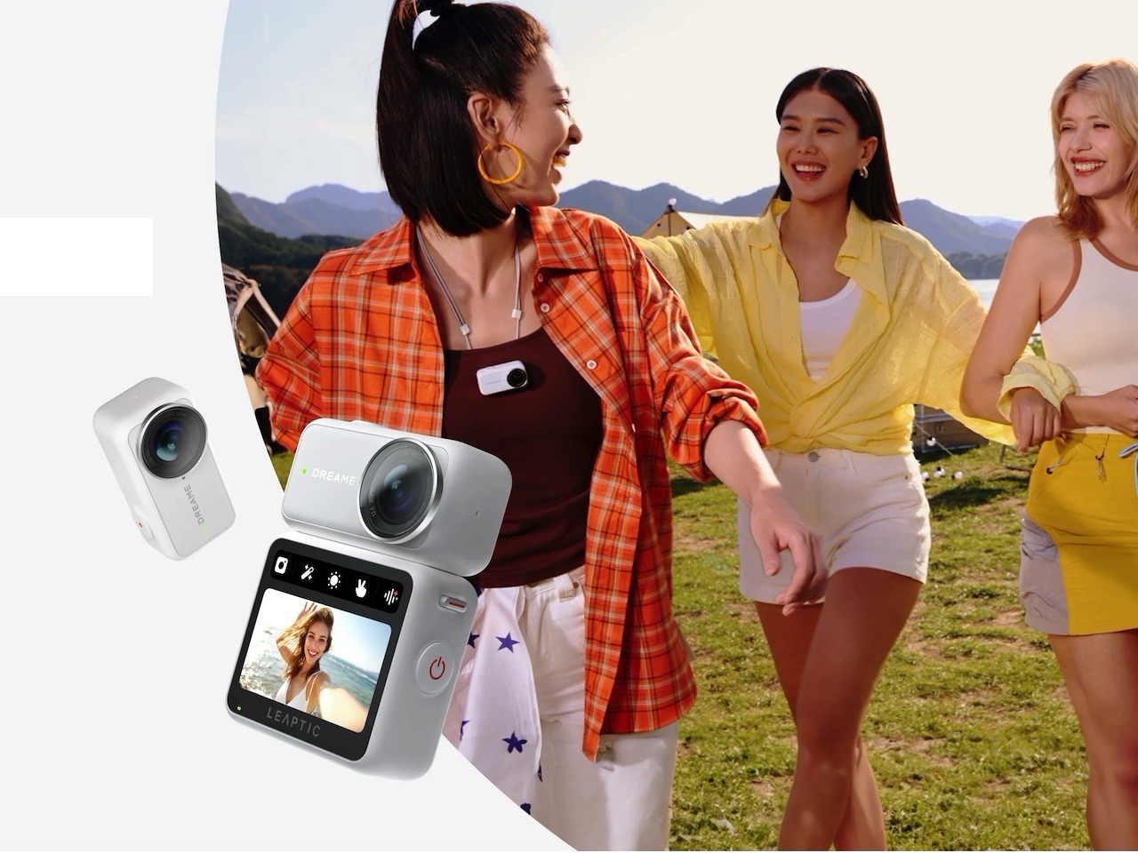 DREAME LEAPTIC Cube 8K AI Action Camera