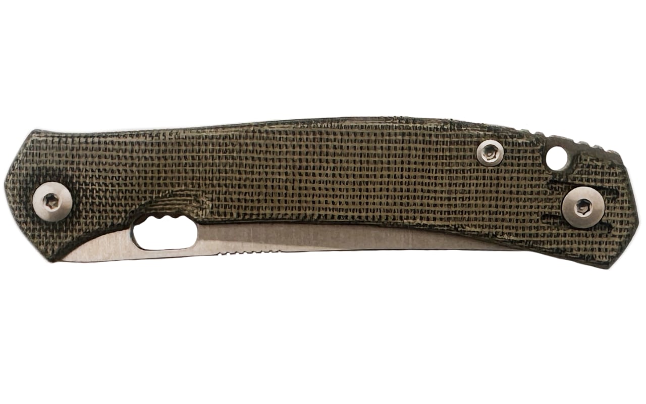GiantMouse ACE Bleecker Gets a Green Canvas Micarta 3