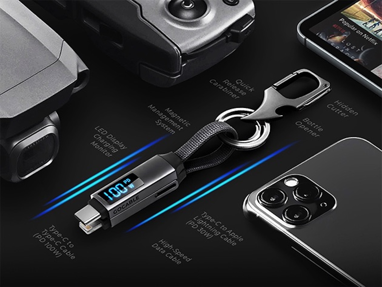 GoCable 8-in-1 EDC 100W Cable Where to Buy