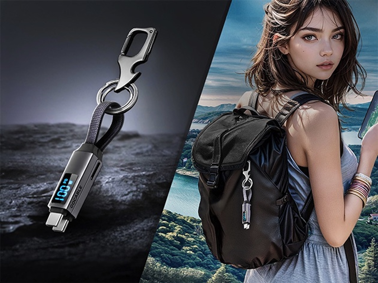 GoCable 8-in-1 EDC 100W Cable