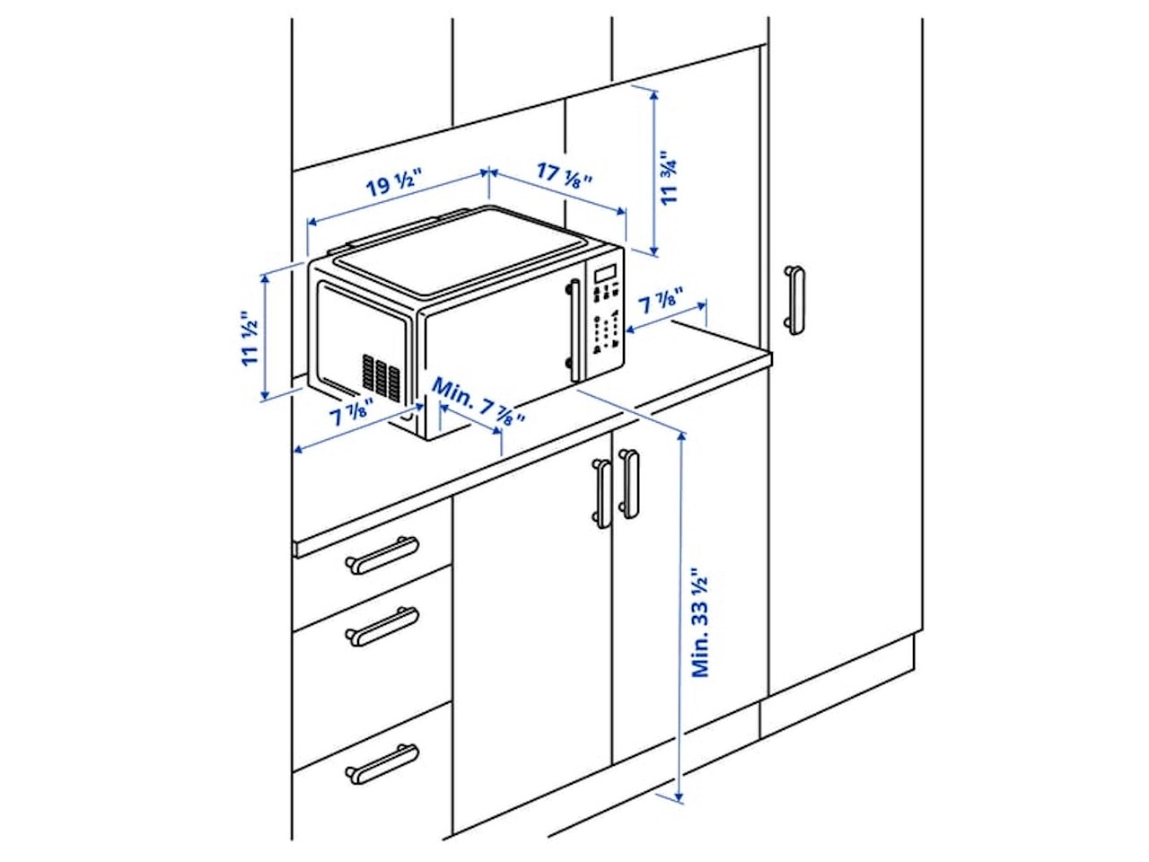 IKEA GÅTEBO Microwave Oven with Air Fryer Function Specs