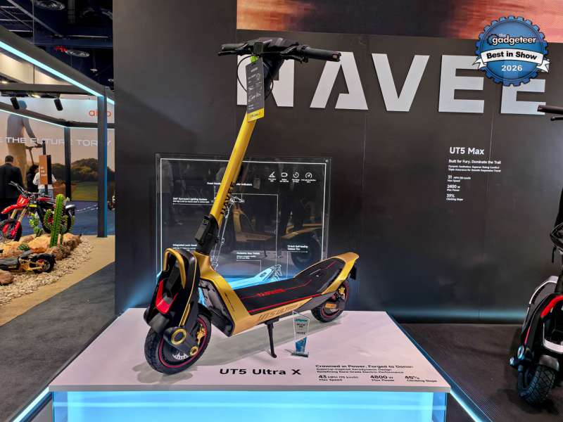 NAVEE UT5 Ultra X Best in Show the gadgeteer 1