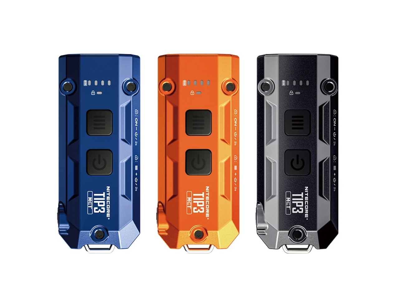 Nitecore TIP3 Flashlight Colors