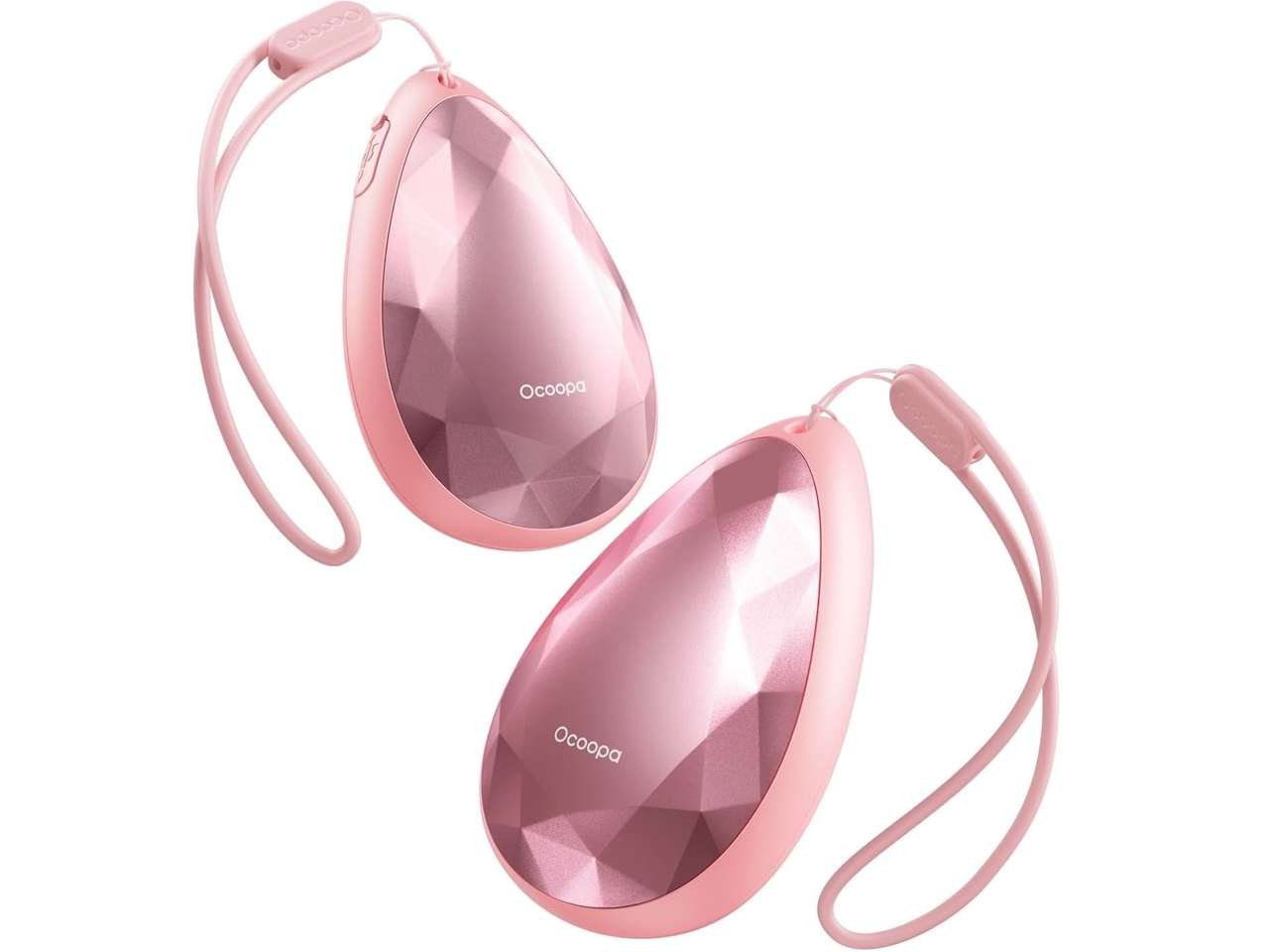 OCOOPA Women Rechargeable Hand Warmers 2 Pack Pink