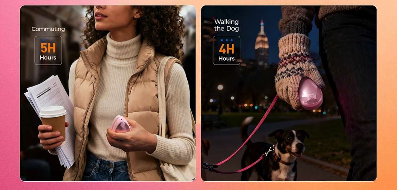 OCOOPA Women Rechargeable Hand Warmers Buy Now on Amazon