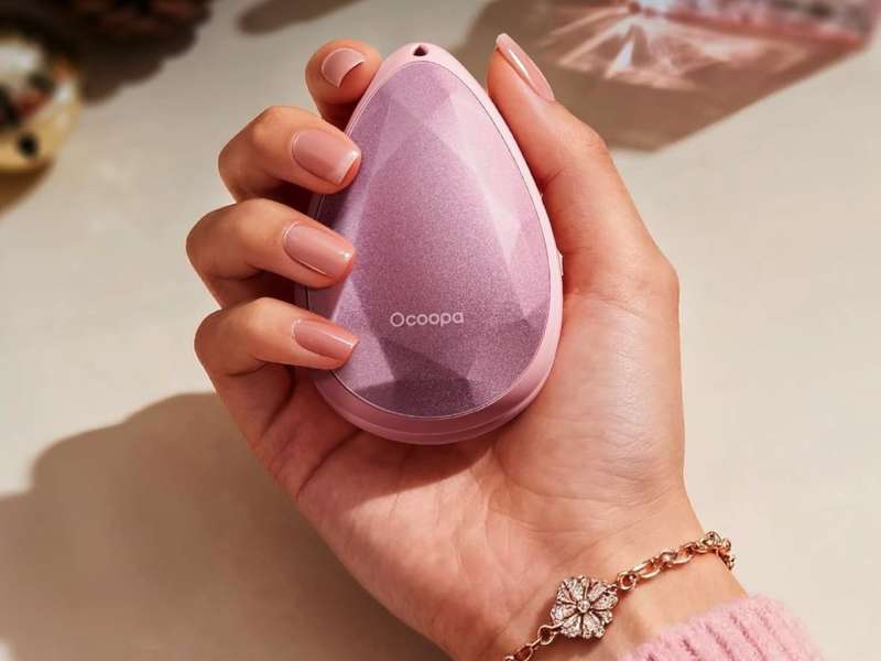 OCOOPA Women Rechargeable Hand Warmers Pink Colorway