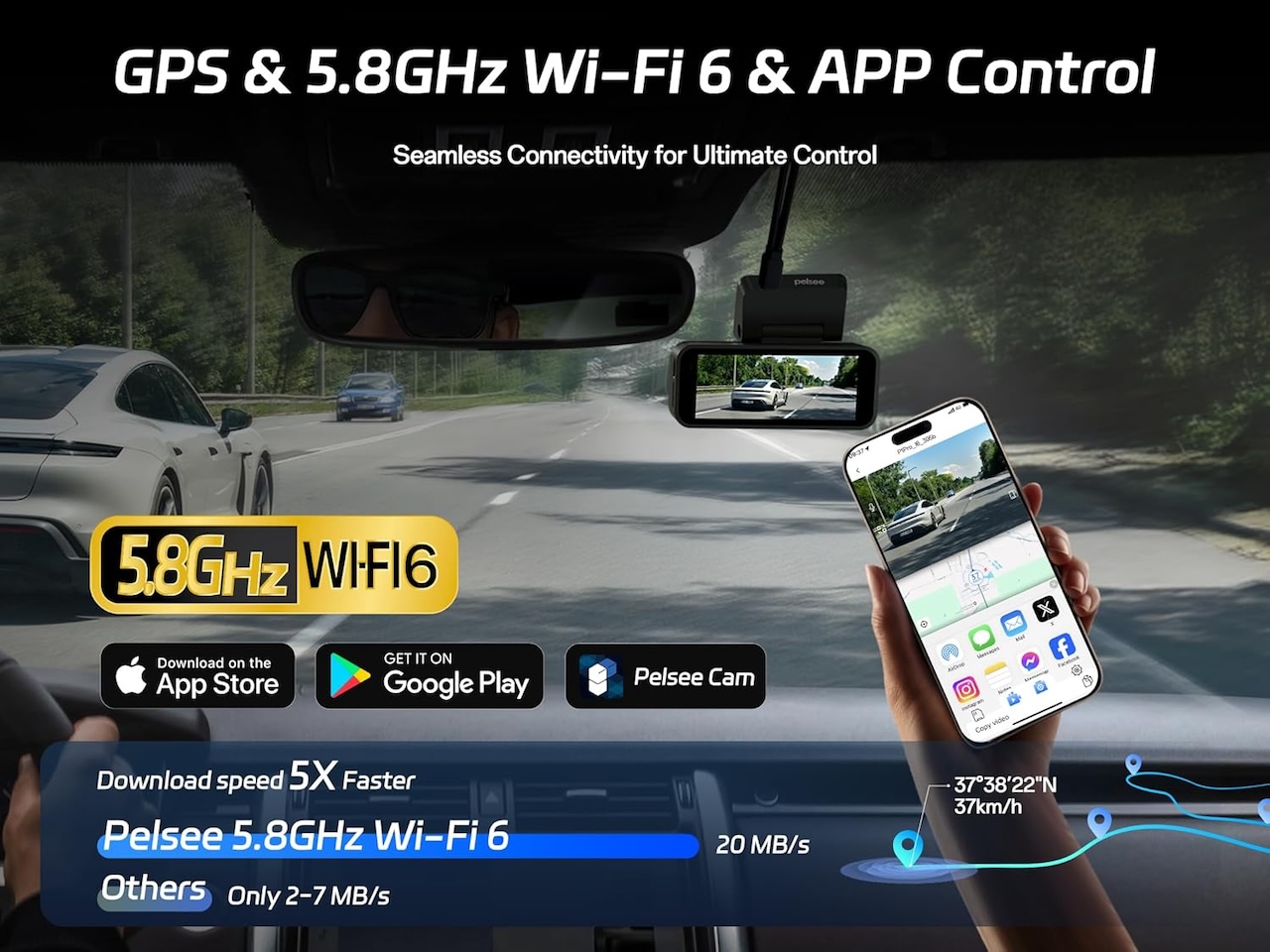 Pelsee P1 Pro 4K Dash Camera Price