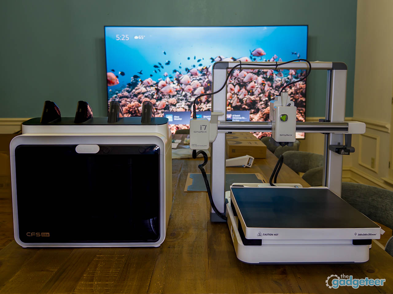 SPARKX i7 Color Combo AI 3D Printer 58