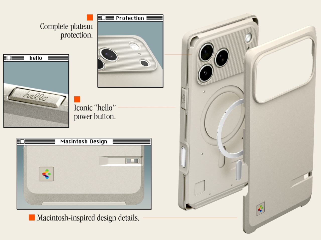 Spigen for iPhone 17 Pro Case Classic LS 2