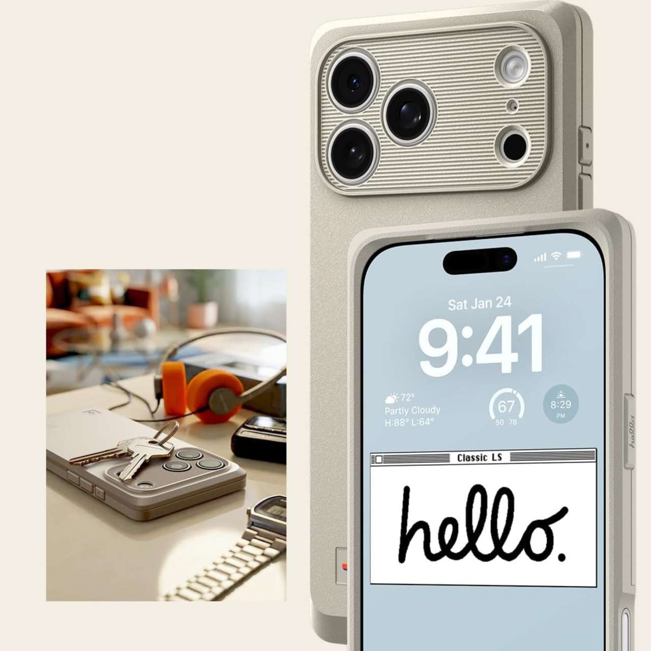 Spigen for iPhone 17 Pro Case Classic LS 6