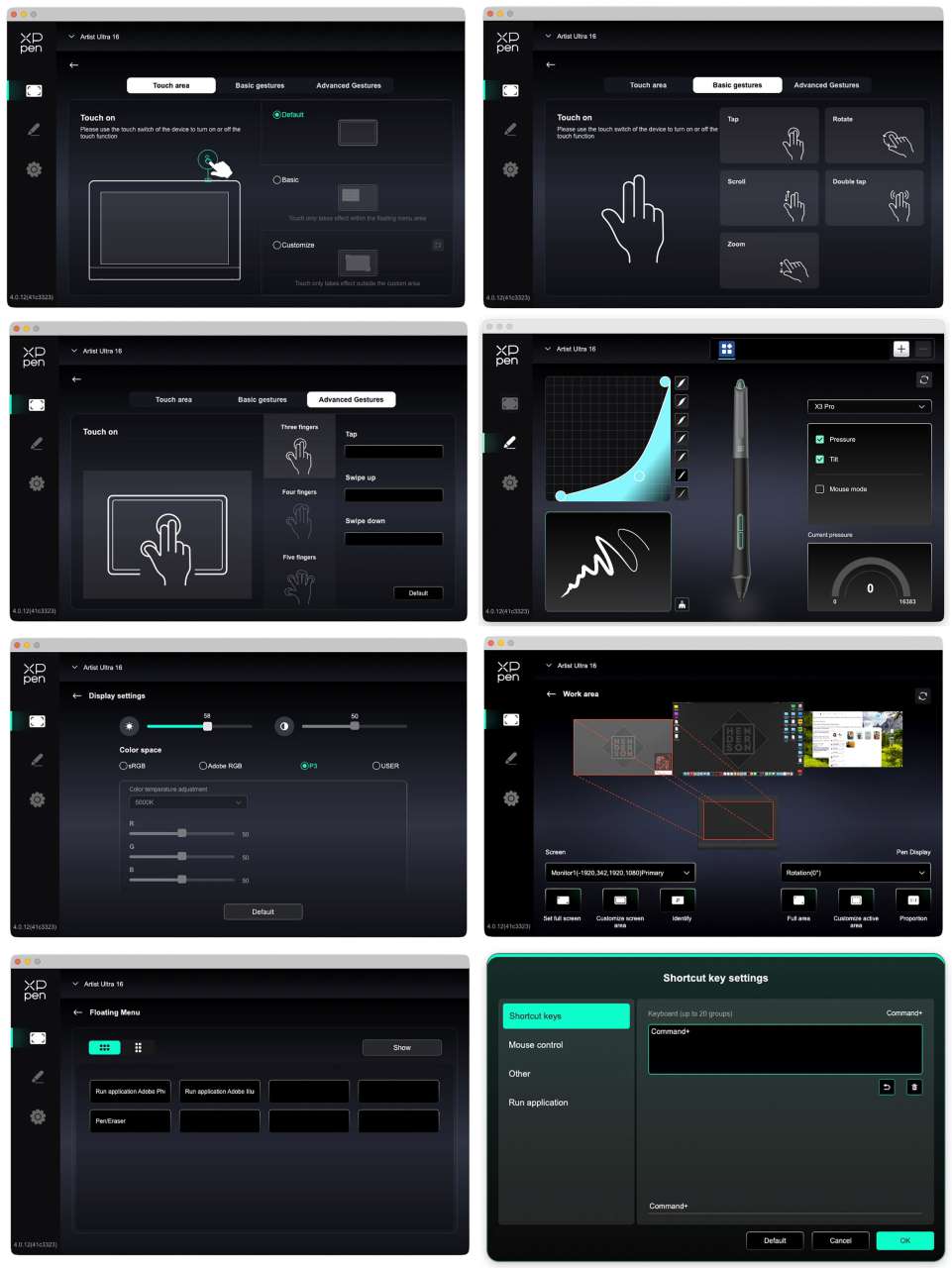 XPPen Artist Ultra 16 4K OLED 25