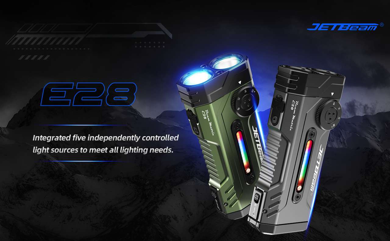 8 Best EDC Flashlights Under $100 Jetbeam E28