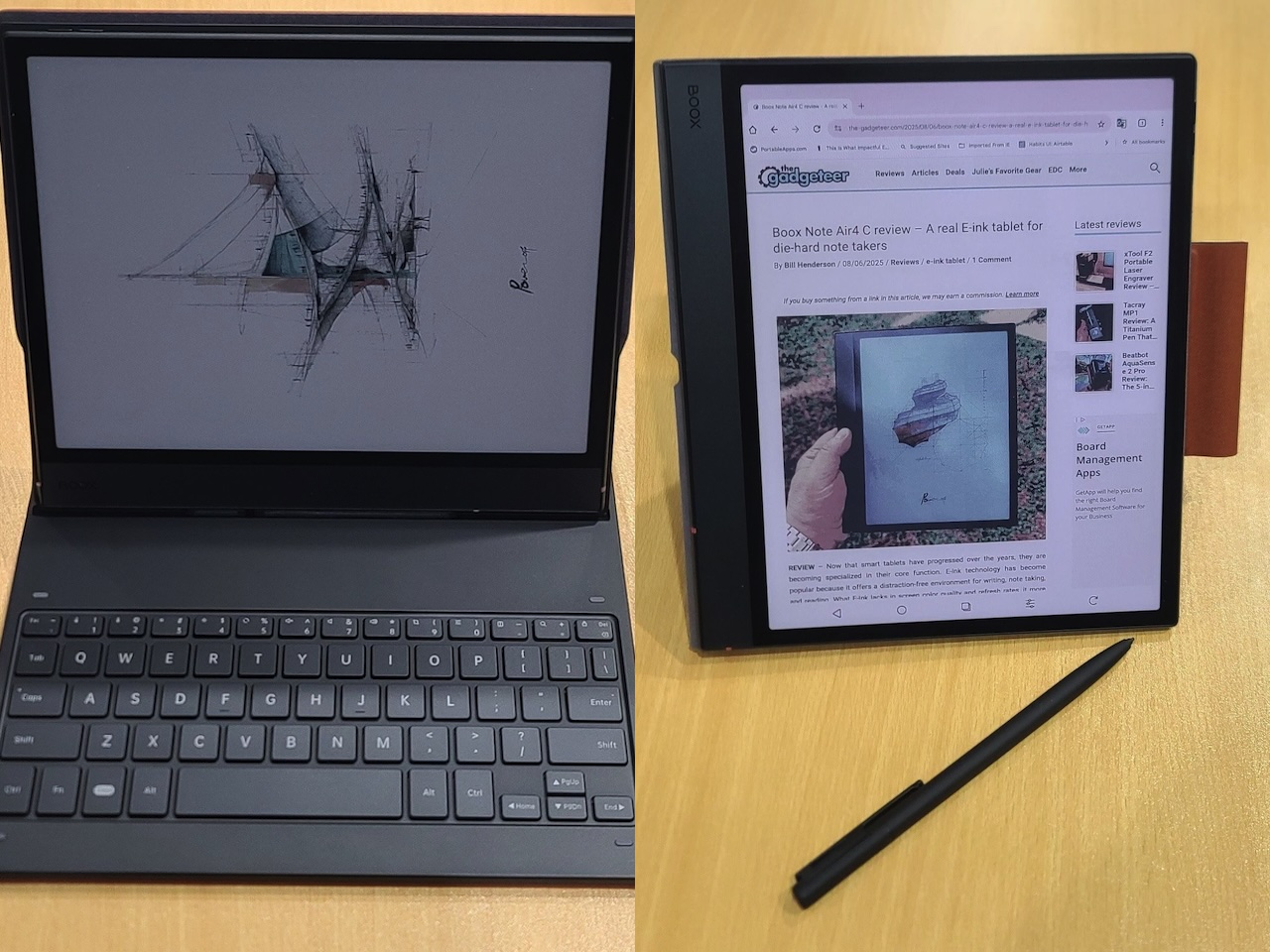 Analog Meets Digital 5 Tools for the Hybrid Worker Boox Note Air5 C Color E Ink Android Tablet