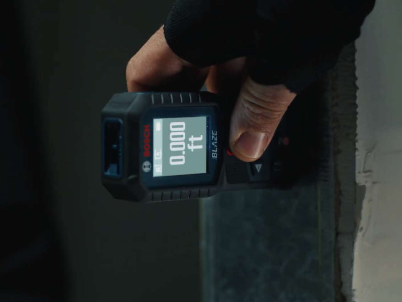 Bosch laser tape measure