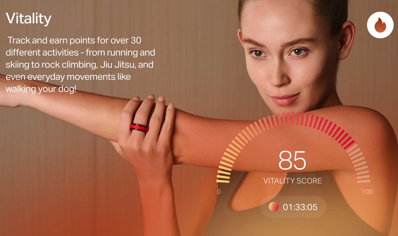 CUDIS Sporty Series Smart Ring Wearable