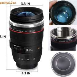 Camera Lens Coffee Mug Parts