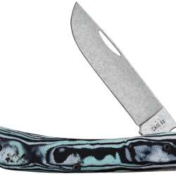 Case Crossroads Smooth Seafoam Green Burl G-10 XR Sod Buster Jr Knife Where to Buy