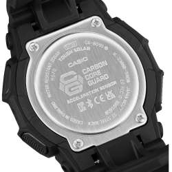 Black G-Shock watch on surface