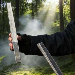 Commandi Titanium EDC Folding Fan Features