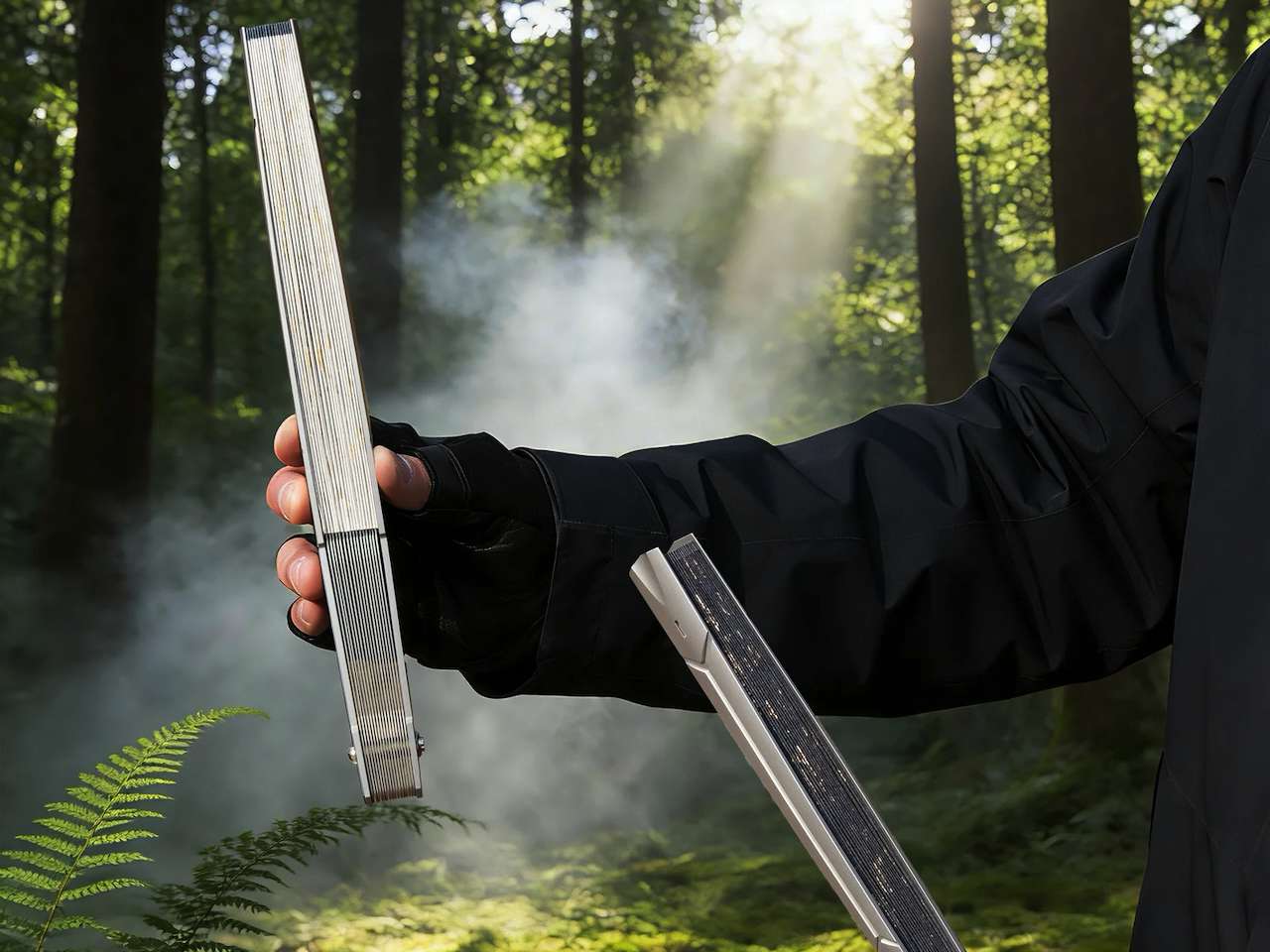 Commandi Titanium EDC Folding Fan Features