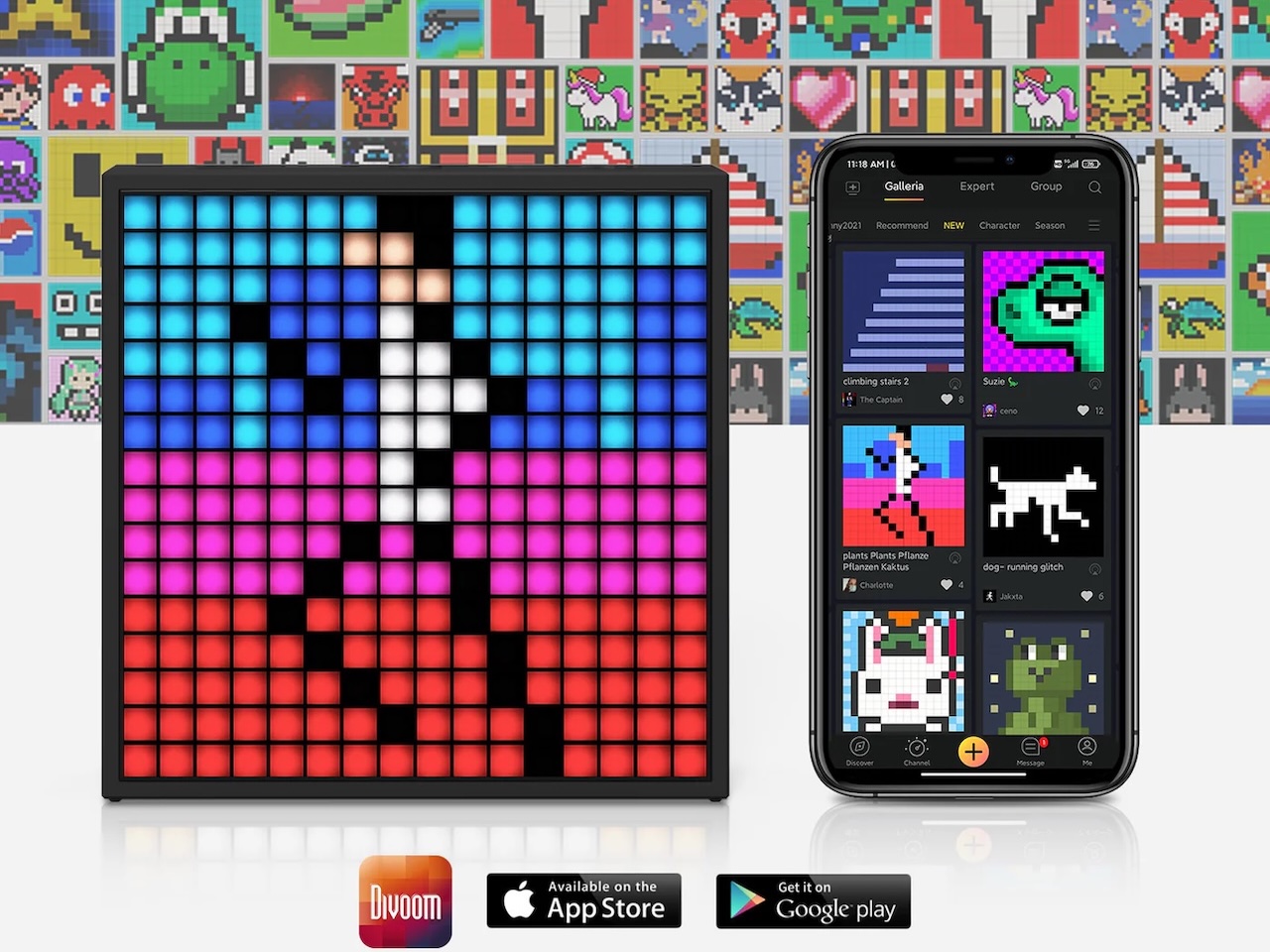 Divoom Timebox-Evo Pixel Art Speaker Specs