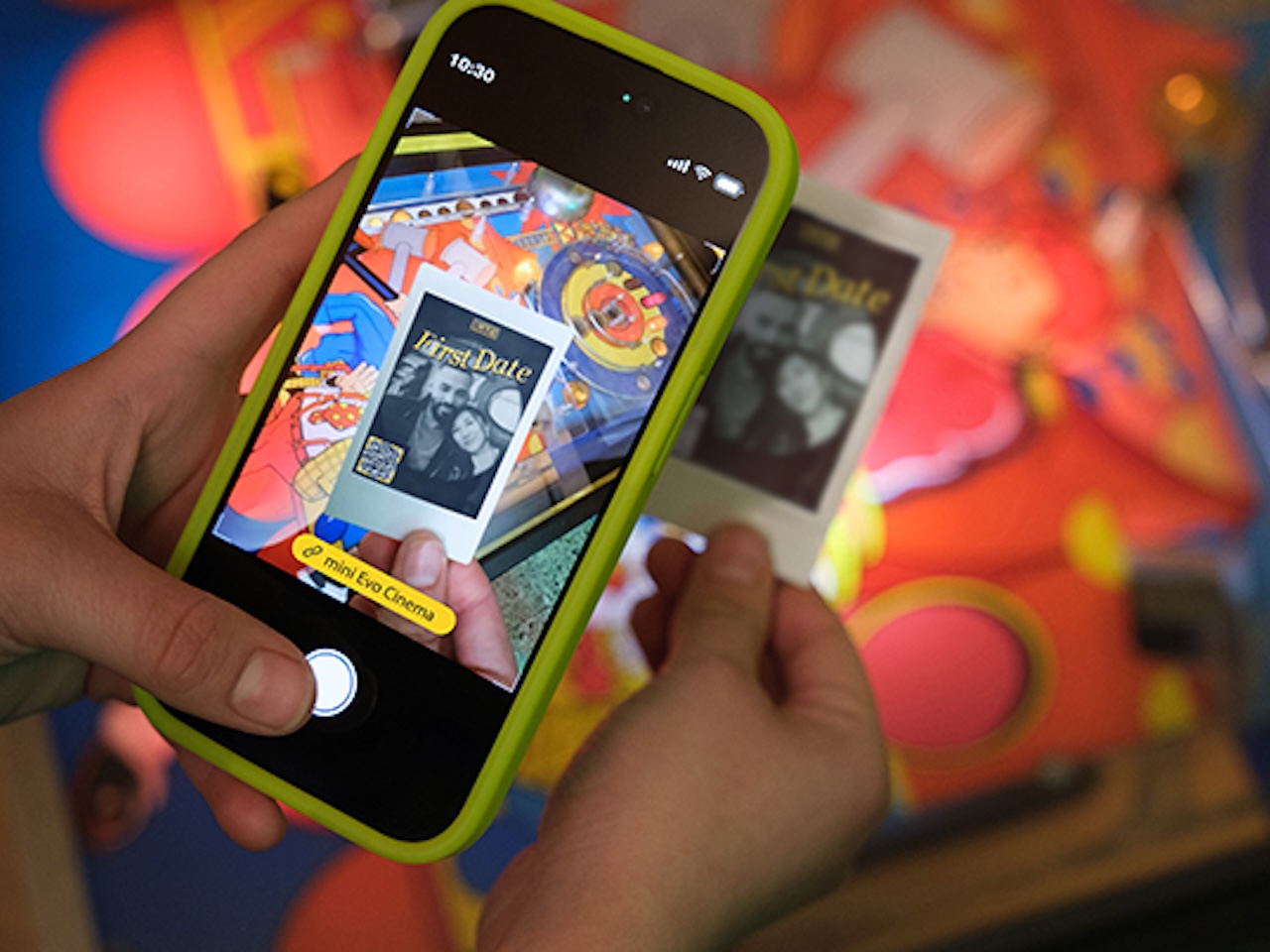 Fujifilm Hybrid Instant Camera Instax Mini Evo Cinema Features