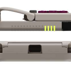 Handheld gaming controller with phone