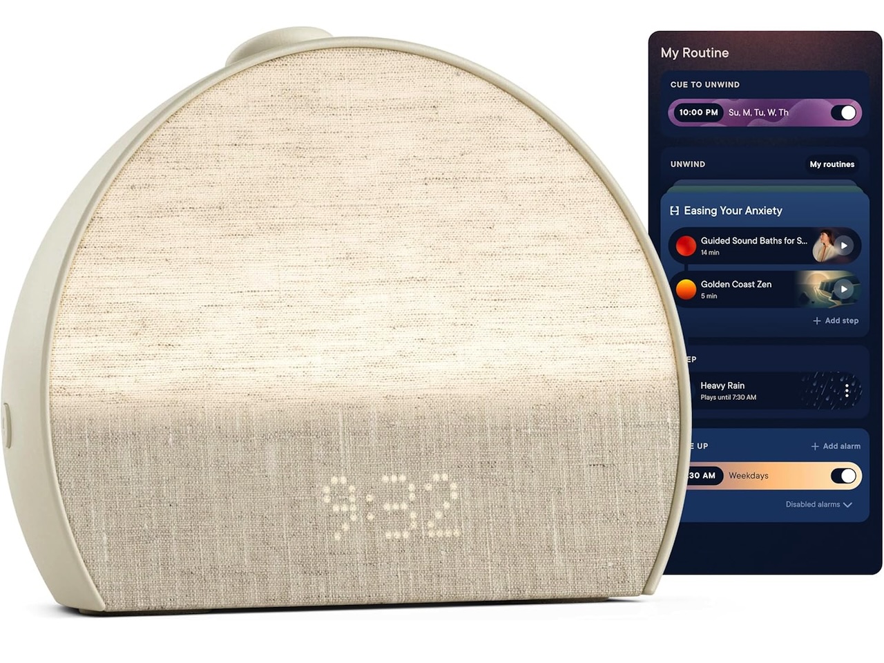 Hatch Restore 3 Sunrise Alarm Clock Sound Machine Smart Light