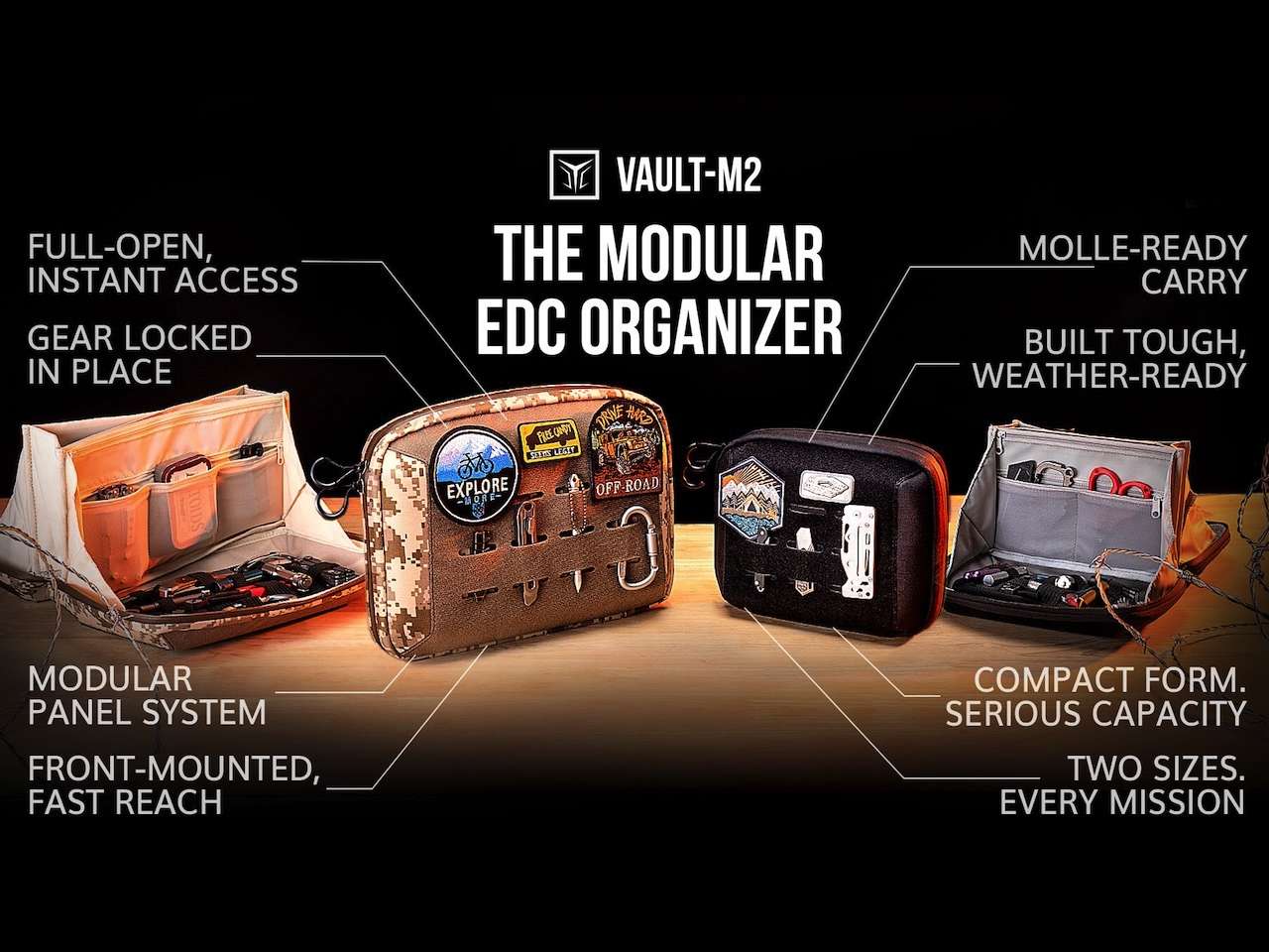 PD EDC VAULT M2 Organizer Pouch