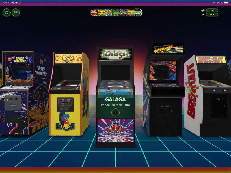 Retrocade for Apple Vision Pro iPad and iPhone Release