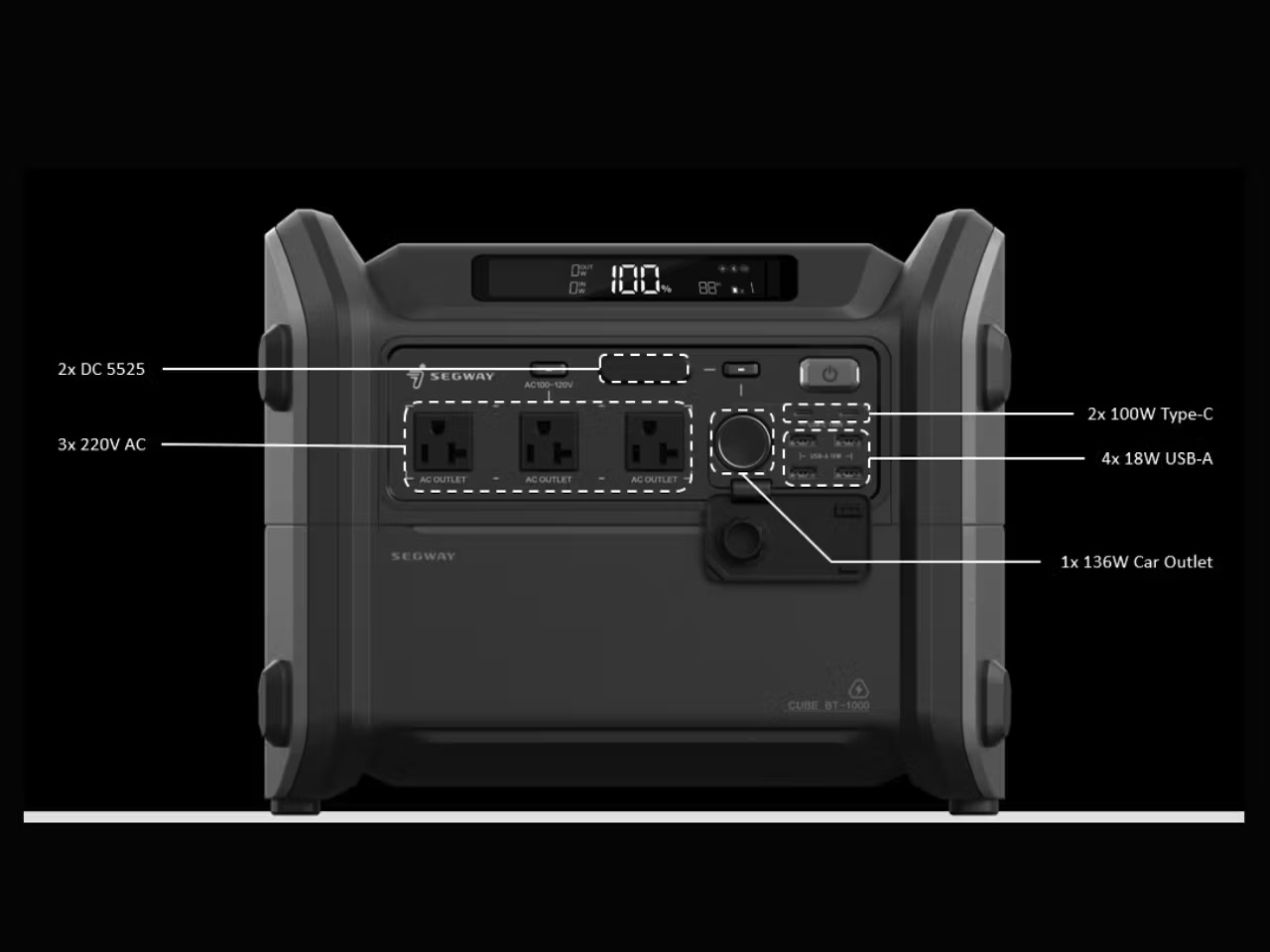 Segway Cube 1000 Portable Power Station Buy Now