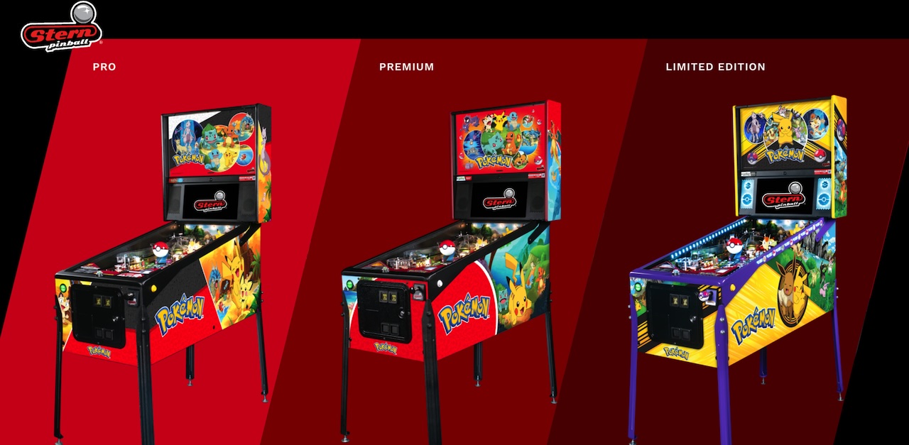 Stern Pokemon Pinball Machine Availability