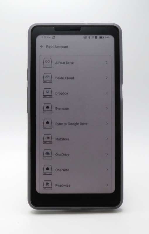 boox palma2pro cloud