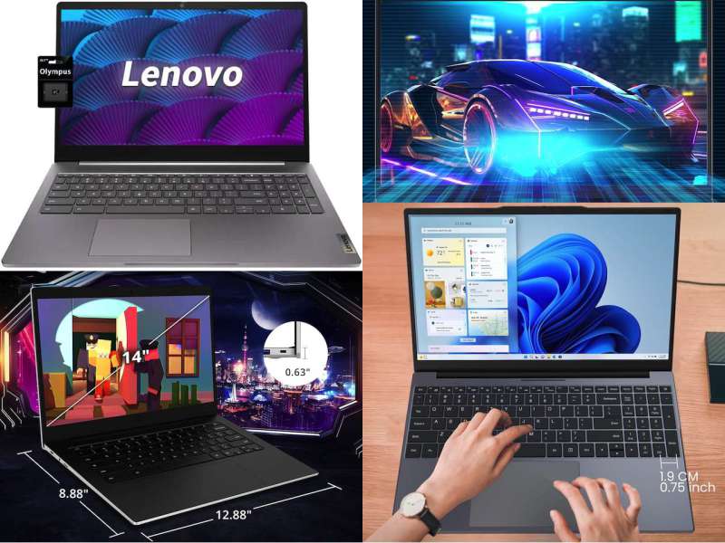 4 Laptops Under $200 on Amazon