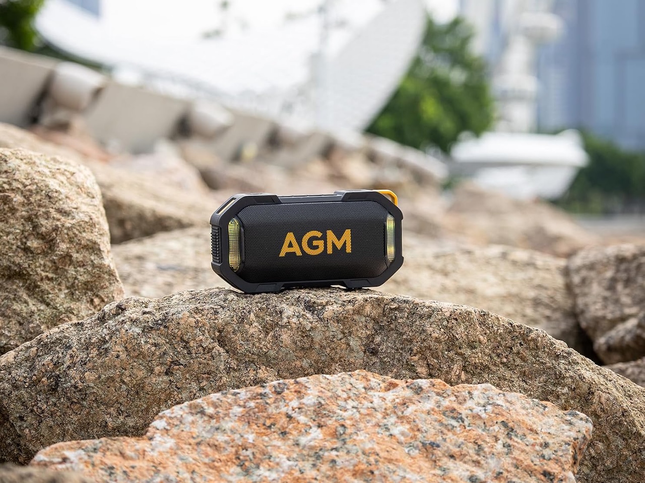AGM MagROCK Magnetic Portable Bluetooth Speaker