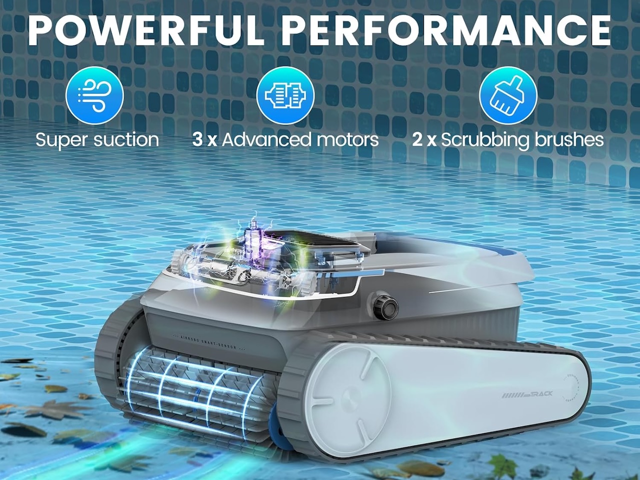 AIRROBO PC10 Cordless Pool Robot Review - Top 5 Robotic Pool Cleaners Under $500
